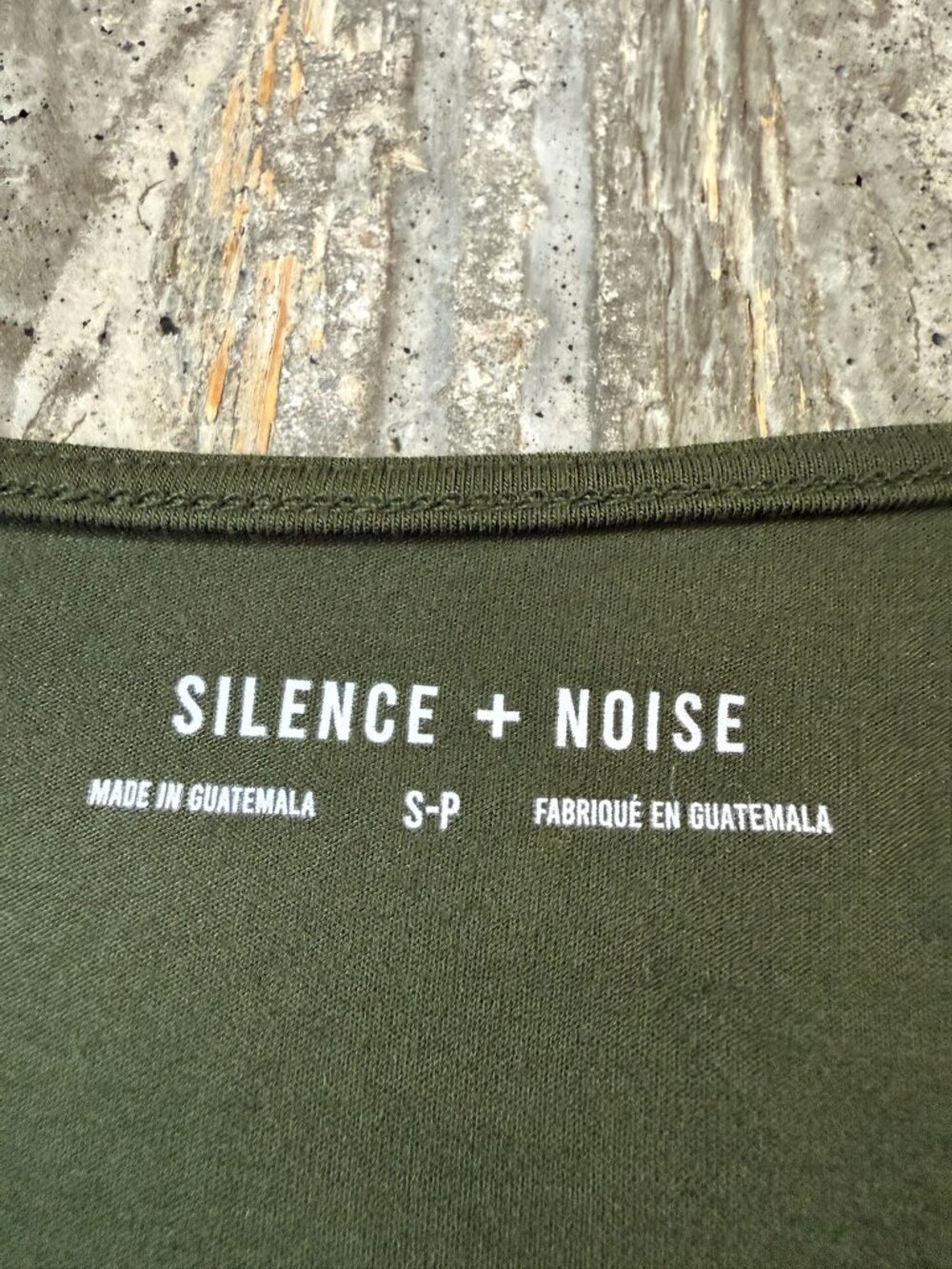 SILENCE + NOISE Women's Lara Cowl Neck Top Size S In Dark Green - Picture 7 of 9